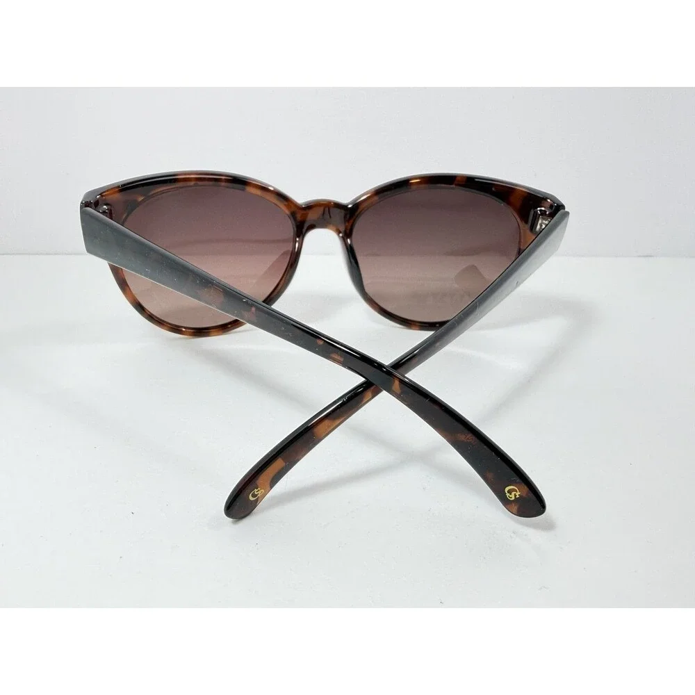 Christian Siriano Millie Tortoiseshell Cat Eye Sunglasses Women's Brown Gradient